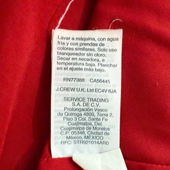 Madewell Red Longsleeve Floral Pattern Mini Dress - Picture 6 of 11